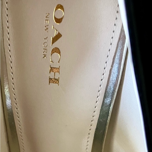 Black Coach Harlee High Heels Size 8 - Picture 4 of 5